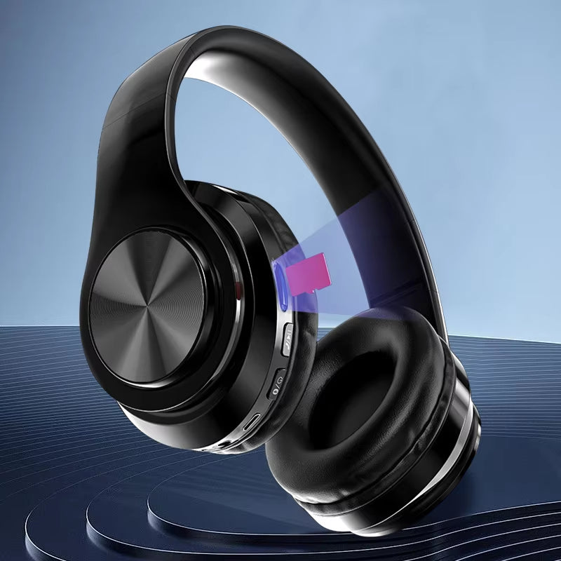 B39 Wireless Bluetooth Headphones with Mic Noise Cancelling Headsets Stereo Sound Earphones Sports Gaming Headphones Supports TF