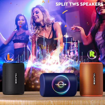 base bumpers Bluetooth Speaker Portable Wireless Outdoor Speaker, 12H Playtime, Black