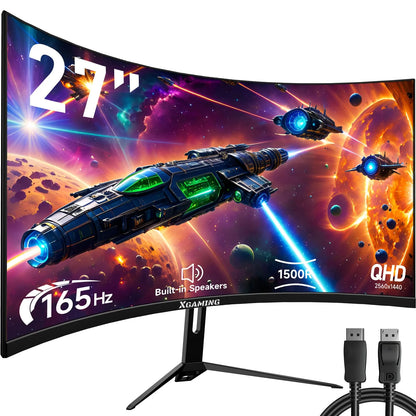 Vision Pro 27in with 2 Speaker&Backlight, 1Ms Freesync, Metal Base, DP&HDMI