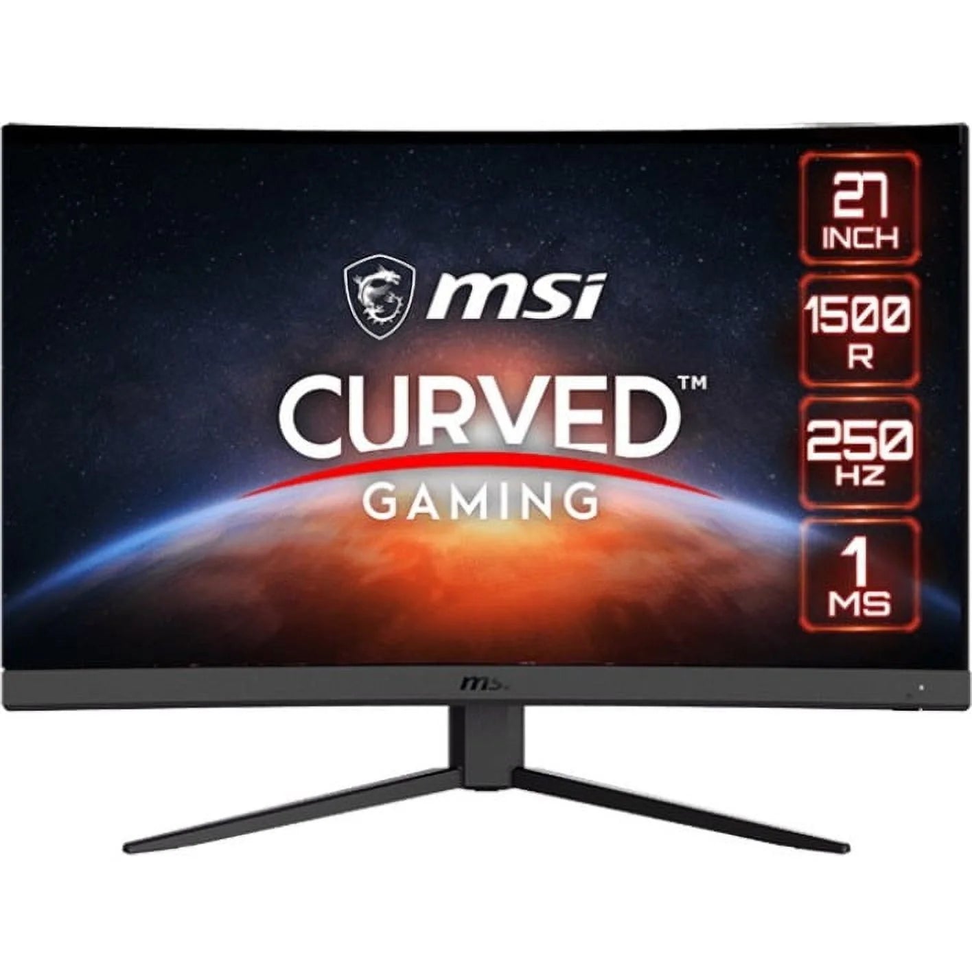 speedster 27' 165hz Full HD Curved Screen LED Gaming Monitor 