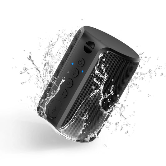 base bumpers Bluetooth Speaker Portable Wireless Outdoor Speaker, 12H Playtime, Black